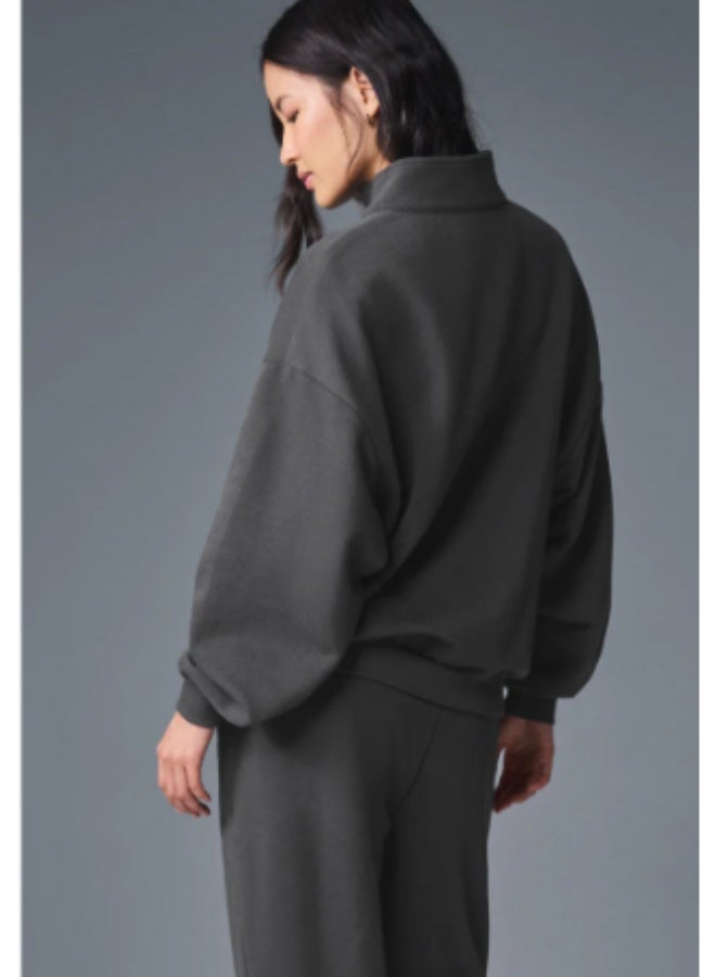 Alo Yoga Accolade 1/4 Zip Pullover - Image 3